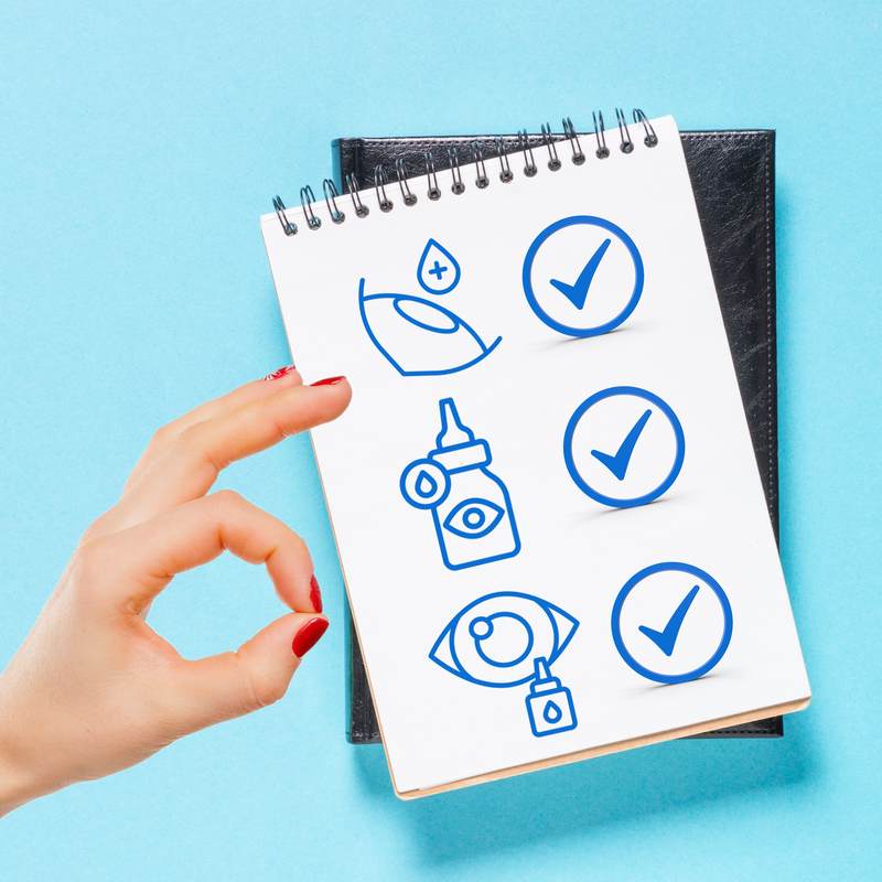 Симптомы синдрома «сухого глаза»