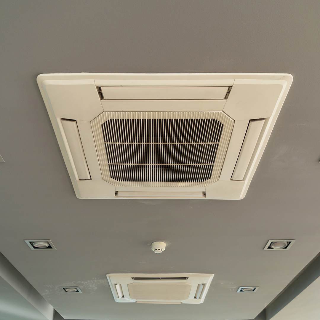 კონდიცირებულ შენობაში ყოფნა